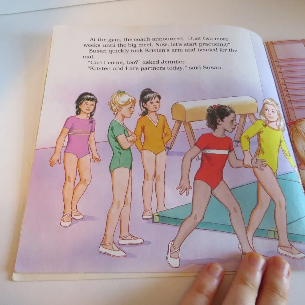 BARBIE Best Friends Paperback [GYMNASTICS]